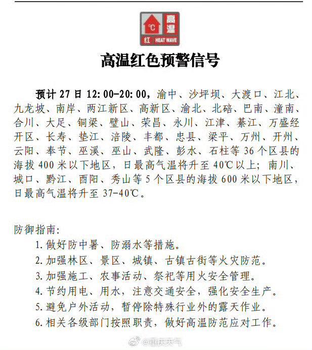 警 专家解答如何应对高温中的各种症状爱游戏app手机版重庆发布中暑最高预(图4)